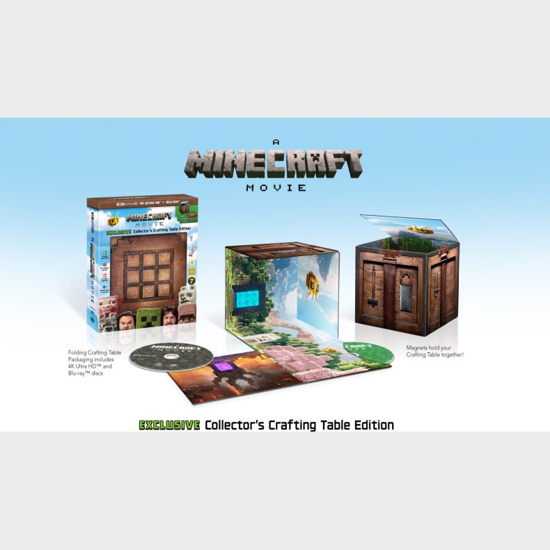 A Minecraft Movie - The Minecraft Cube Edition - 4K Blu-Ray