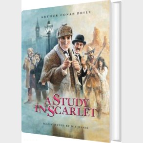 A Study In Scarlet: Illustrated By Nis Jessen - Sir Arthur Conan Doyle - Bog