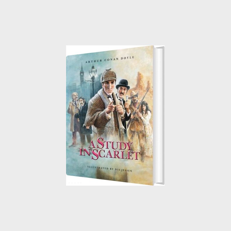 A Study In Scarlet: Illustrated By Nis Jessen - Sir Arthur Conan Doyle - Bog