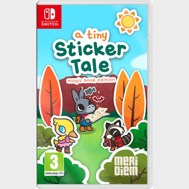 A Tiny Sticker Tale (magic Book Edition) - Nintendo Switch