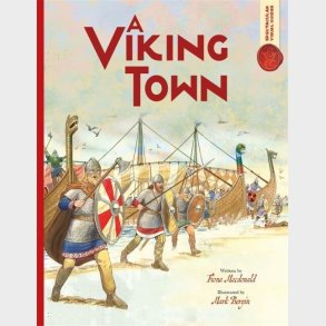 A Viking Town - Fiona Macdonald - English Book