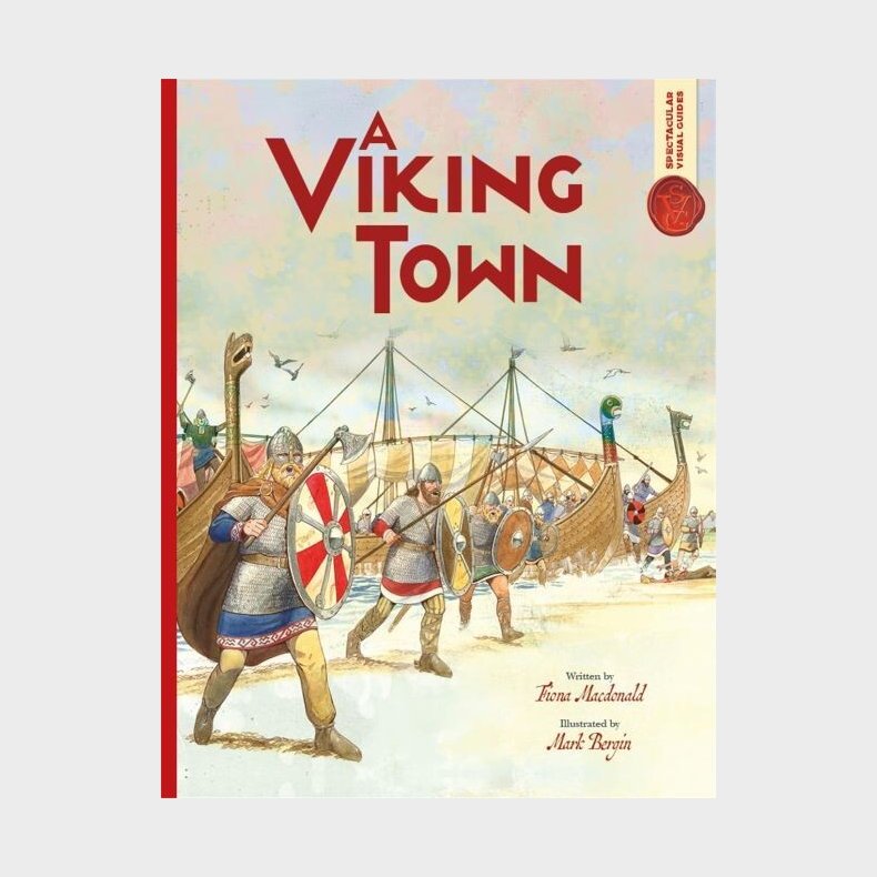 A Viking Town - Fiona Macdonald - English Book