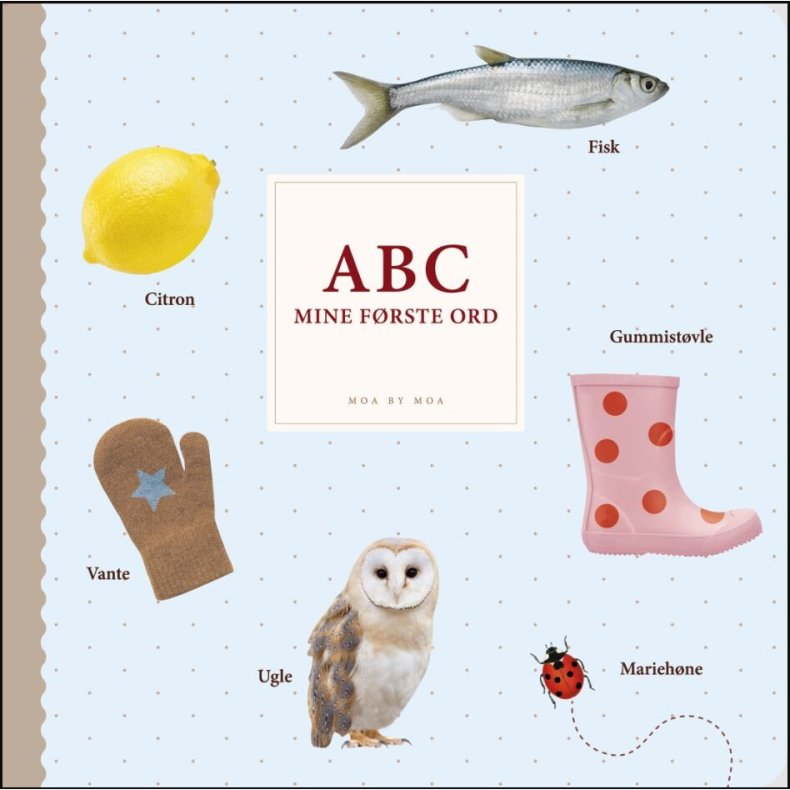Abc Mine Frste Ord - Moa By Moa - Bog