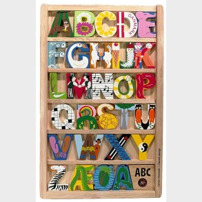 Larsen Danmark | ABC trbogstaver med motiv
