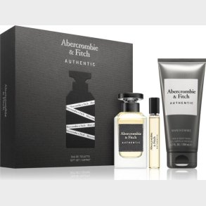 Abercrombie & Fitch - Authentic Man Edt 100 Ml + Hair & Body Wash 200ml  + Authentic Man Edt 15ml - Giftset