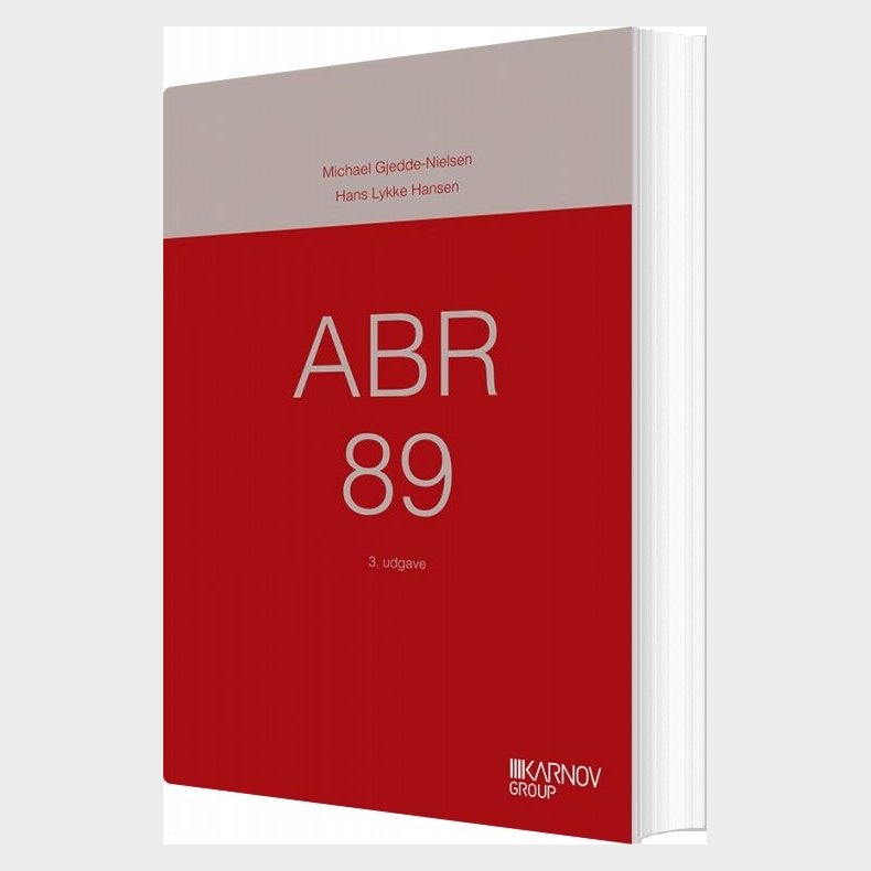 Abr 89 - Michael Gjedde-nielsen - Bog