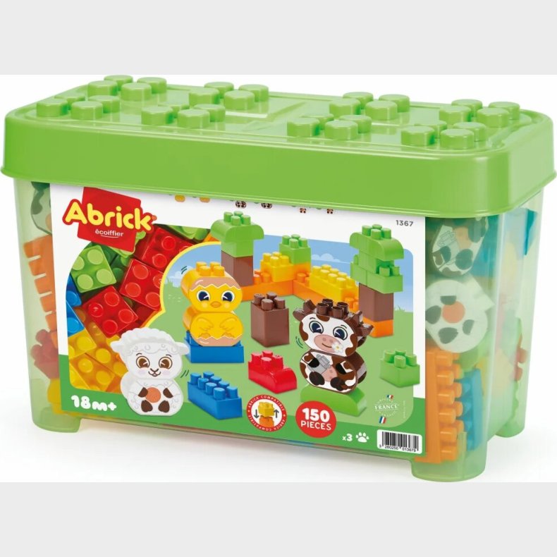 Abrick 150 Pieces Farm Barrel
