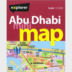 Abu Dhabi Mini Map - English book
