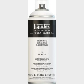 Liquitex - Spraymaling - Titanium White 400 Ml