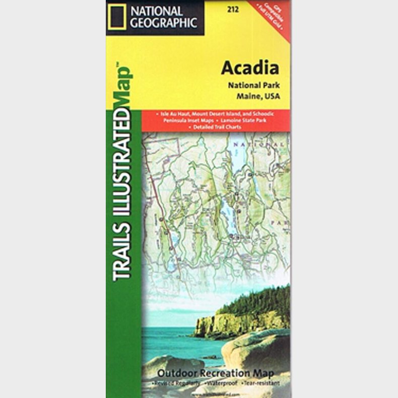 Acadia National Park - National Geographics - English Book
