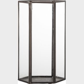 Bloomingville - Acentia Lanterne - Kobber Metal - Glas