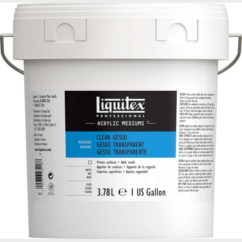 Acrylic Clear Gesso - 3,78 Liter