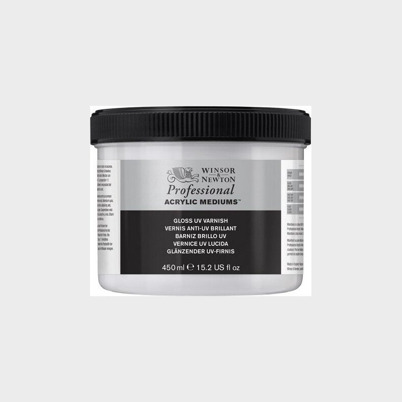 Winsor & Newton - Uv Varnish - Blank Uv Lak 450 Ml