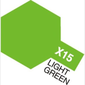 Tamiya - Acrylic Mini - X-15 Light Green Gloss 10 Ml - 81515
