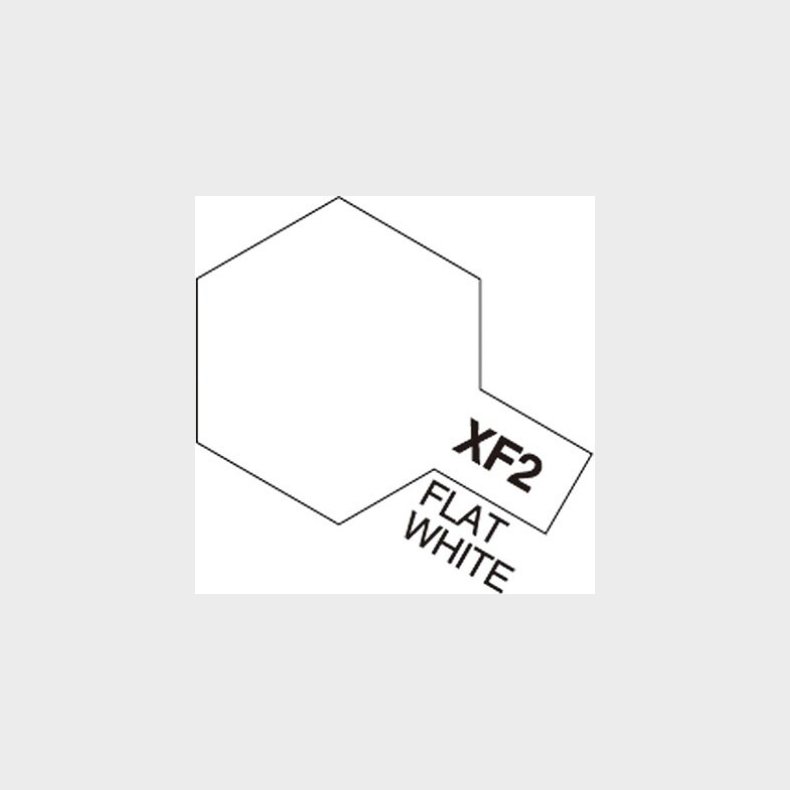 Tamiya - Acrylic Mini - Xf-2 Flat White 10 Ml - 81702