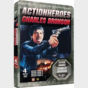 Action Heroes: Charles Bronson - Death Wish Collection - Steelbook - DVD - Film