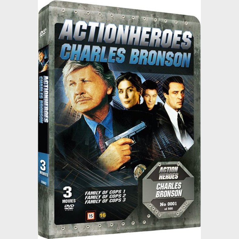 Action Heroes: Charles Bronson - Family Of Cops  - DVD - Film