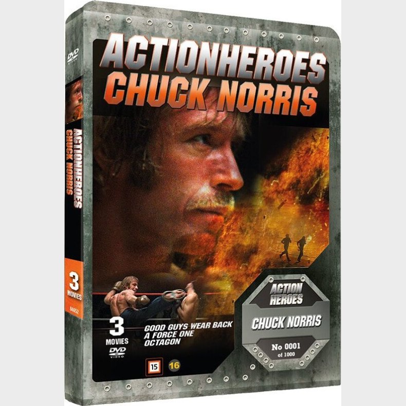 Action Heroes: Chuck Norris - Steelbook - DVD - Film
