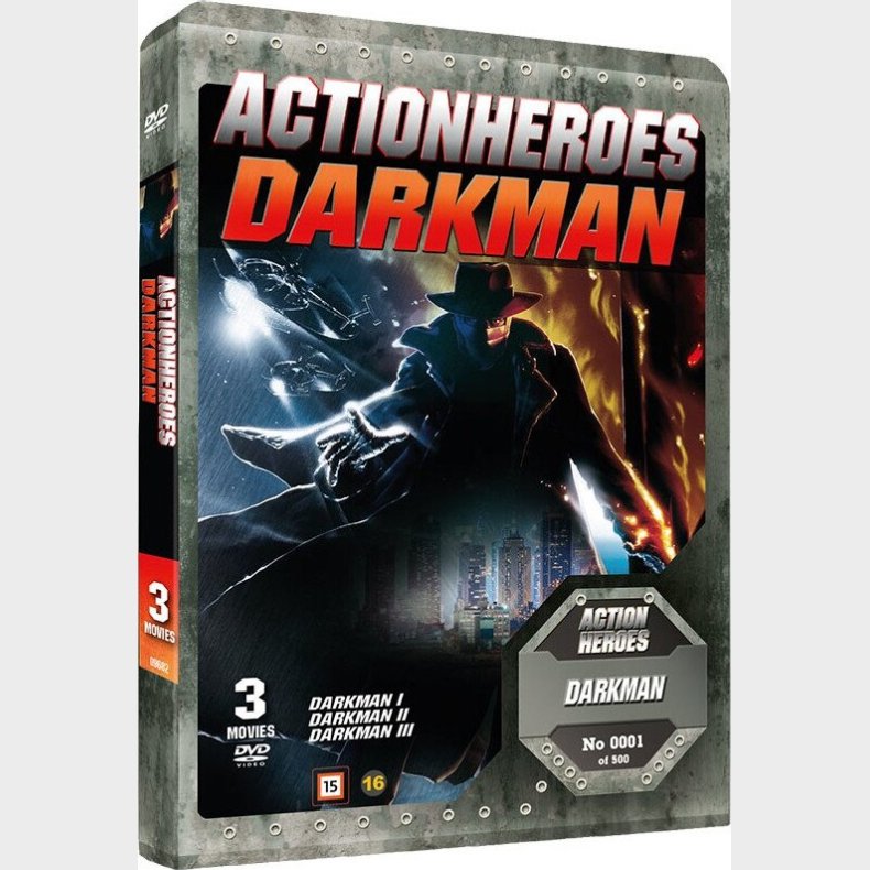 Action Heroes: Darkman 1-3 - DVD - Film