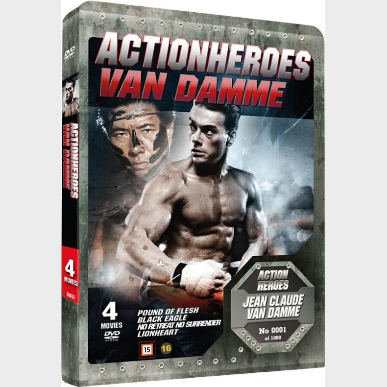 Action Heroes: Jean Claude Van Damme - Steelbook - DVD - Film