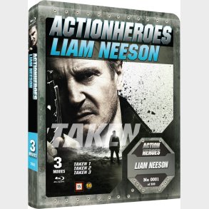 Action Heroes: Liam Neeson - Steelbook - Blu-Ray