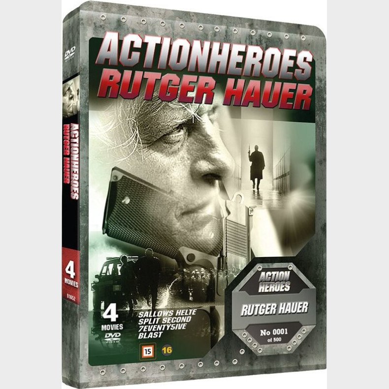 Action Heroes: Rutger Hauer - Steelbook - DVD - Film