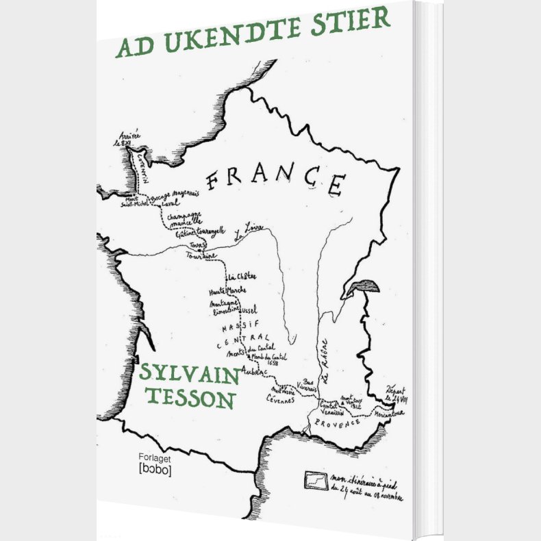 Ad Ukendte Stier - Sylvain Tesson - Bog