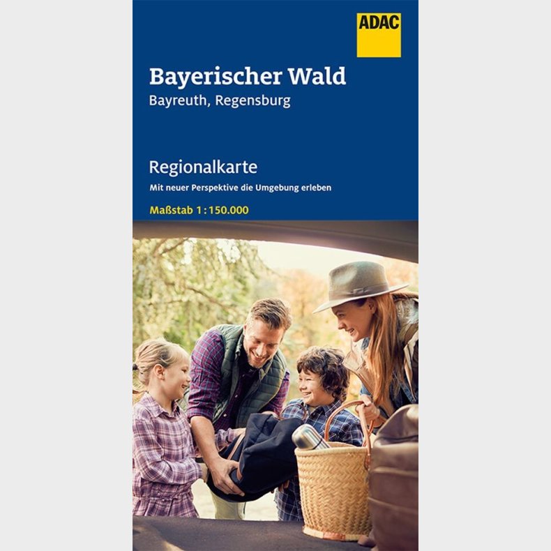 Adac Regionalkarte: Blatt 13: Bayerischer Wald - Adac Verlag - English Book
