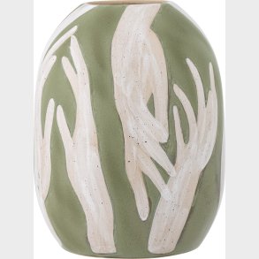 Bloomingville - Adalena Vase - Grn - Stentj - H 30,5 Cm