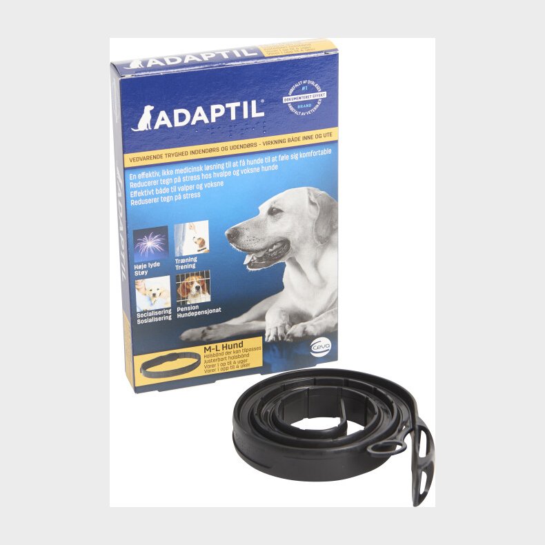 Adaptil - Halsbnd Til Hunde - Beroligende - Op Til 70 Cm