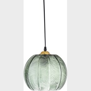 Bloomingville - Adar Pendel Lampe - Grn - Glas