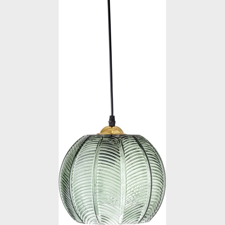 Bloomingville - Adar Pendel Lampe - Grn - Glas