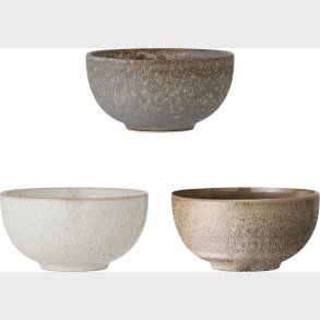 Bloomingville - Addison Skl - Gr - Stentj Keramik - 3 Stk