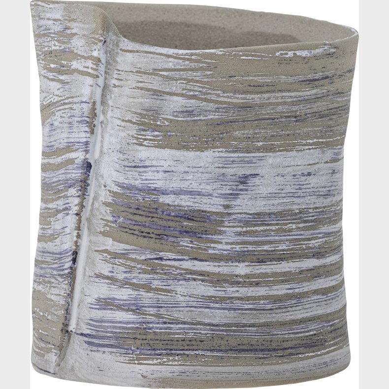 Bloomingville - Adelle Urtepotteskjuler - Gr - Stentj Keramik