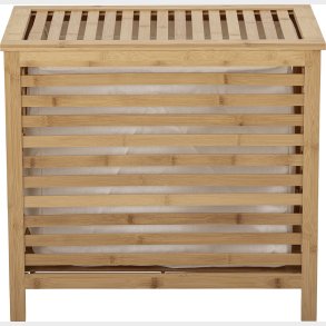 Bloomingville - Aden Vasketjskurv - Natur - Bambus Tr - Foldbar