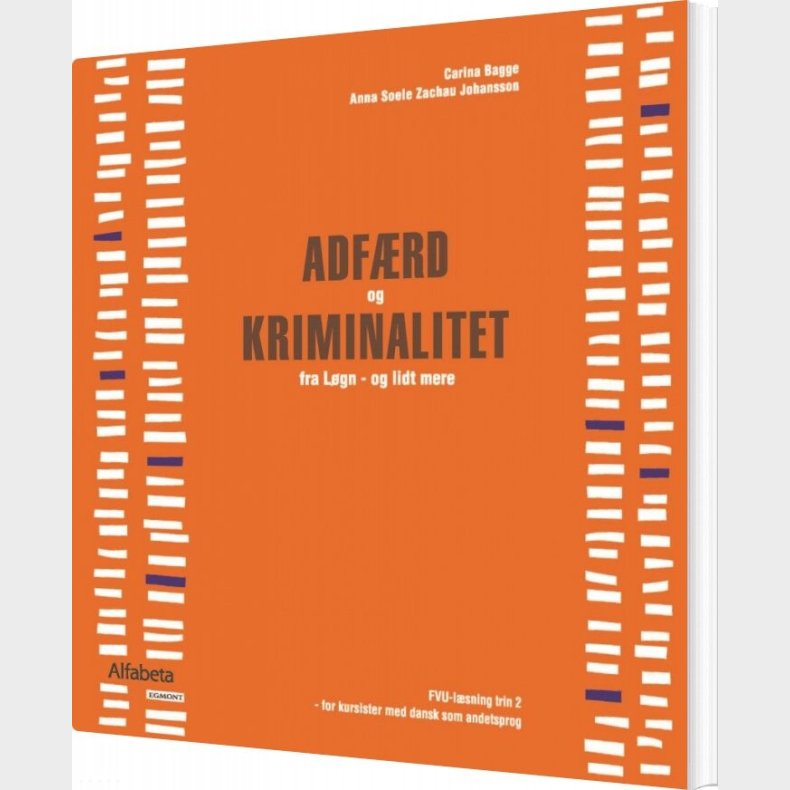 Adfrd Og Kriminalitet - Carina Bagge Vestergaard - Bog