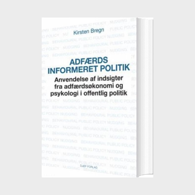 Adfrdsinformeret Politik - Kirsten Bregn - Bog