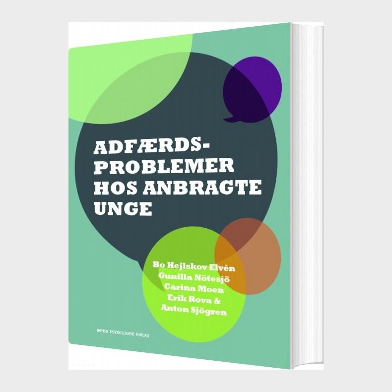 Adfrdsproblemer Hos Anbragte Unge - Bo Hejlskov Elvn - Bog