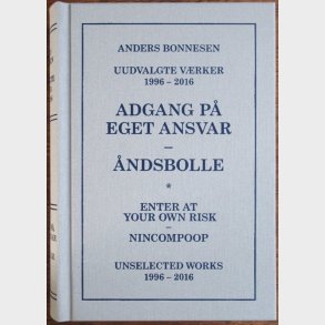 Adgang P Eget Ansvar - ndsbolle - Anders Bonnesen - Bog