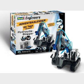 Revell Engineers - Adventskalender - Hydraulik Bagger - 1:24 - 01054