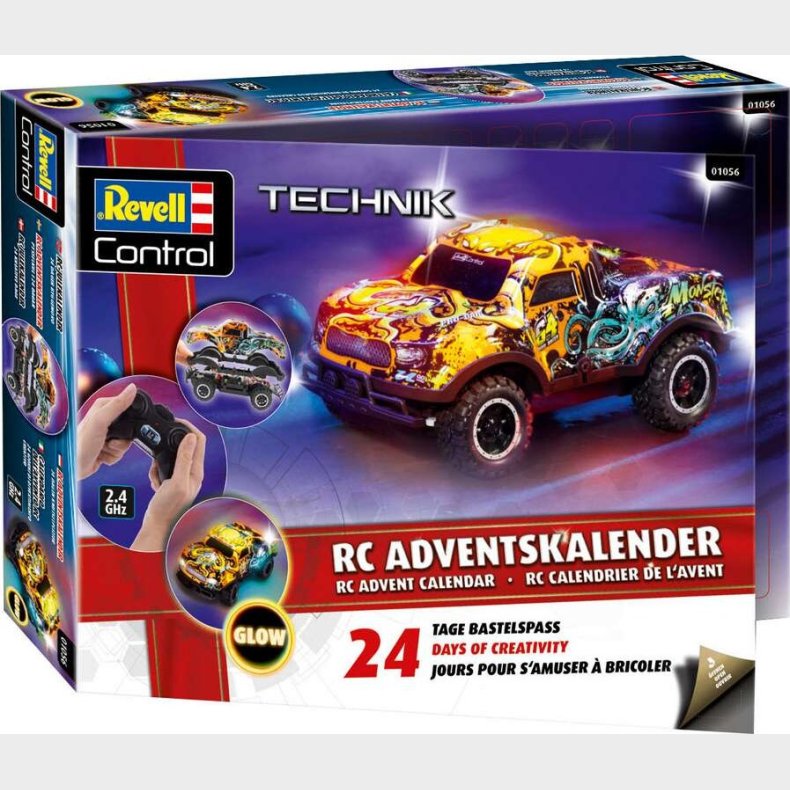 Advent Calendar R/c Christmas Driver 1:22 - 01056 - Revell