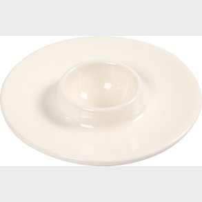 �ggeb�ger - � 9,8 Cm - Hulstr. 3,9 Cm - Hvid - 12 Stk.