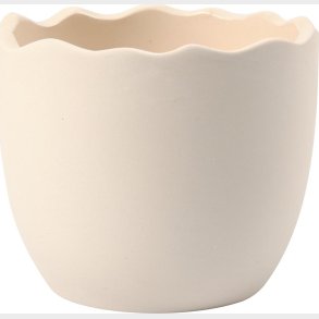 �ggeskal - H 6,3 Cm - � 7,5 Cm - Hvid - 24 Stk.