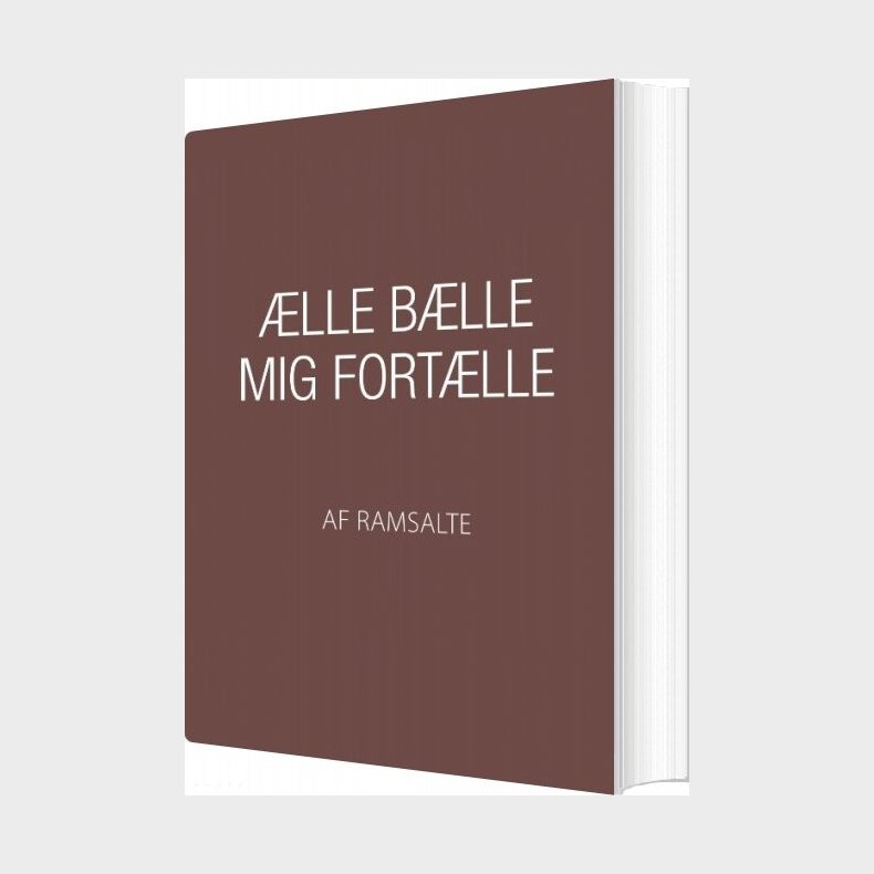 lle Blle Mig Fortlle - Ramsalte - Bog