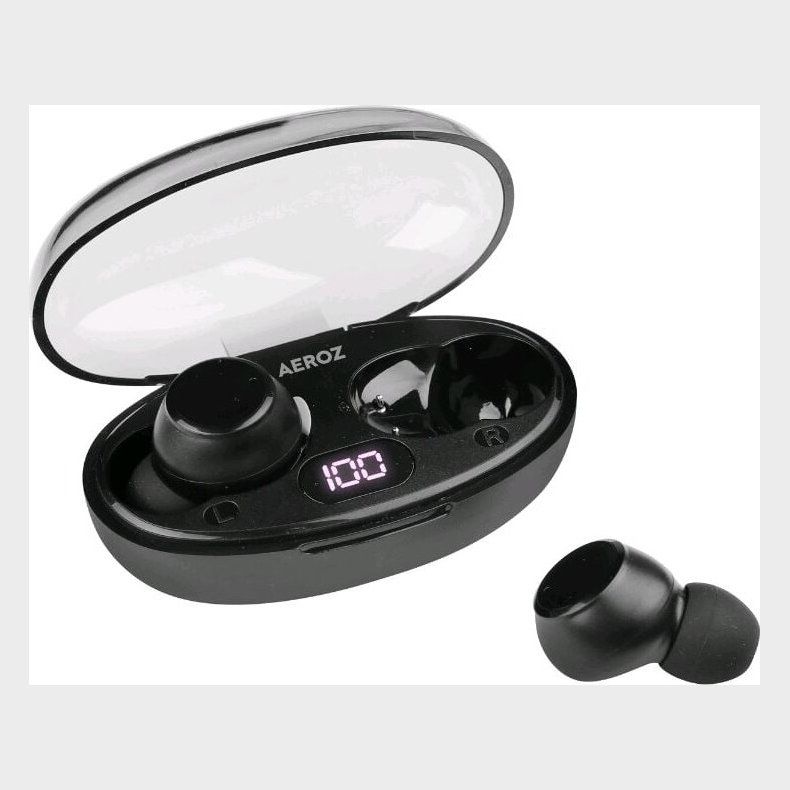 Aeroz - Tws-1010 Black - True Wireless Earbuds