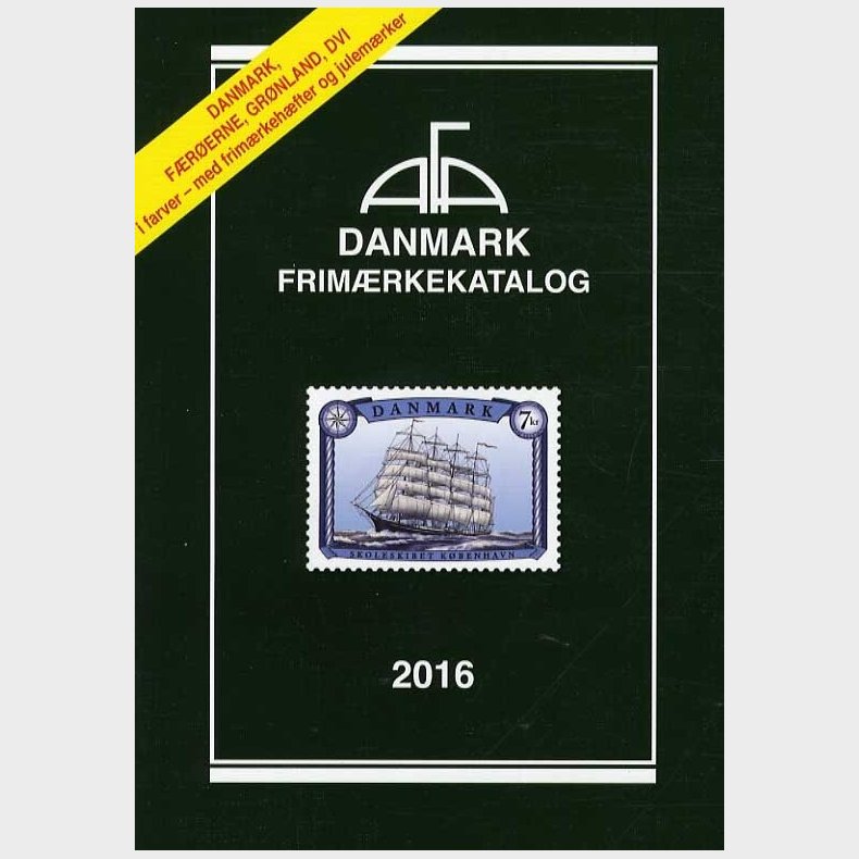 Afa Danmark Frimrkekatalog 2016 - Bog