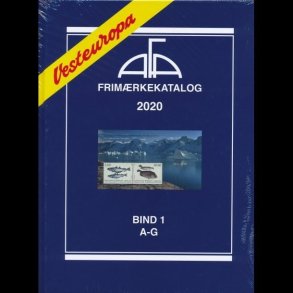 Afa Frimrkekatalog Vesteuropa 2020 - Bind 1 - Bog