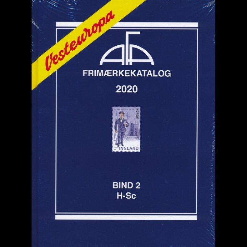 Afa Frimrkekatalog Vesteuropa 2020 - Bind 2 - Bog