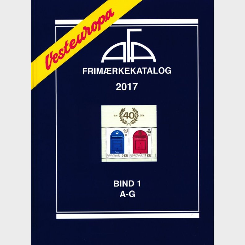 Afa Vesteuropa 2017 Bind 1 - Bog