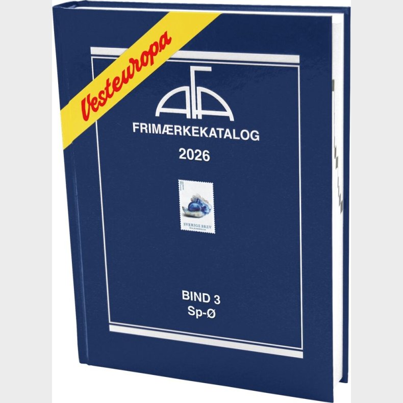 Afa Vesteuropa 2026 Bind 3 - Bog